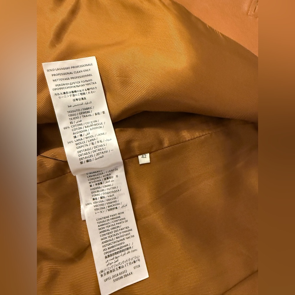 RARE ARCHIVAL Gucci Monogram Canvas and Leather Jacket - Picture 6 of 8